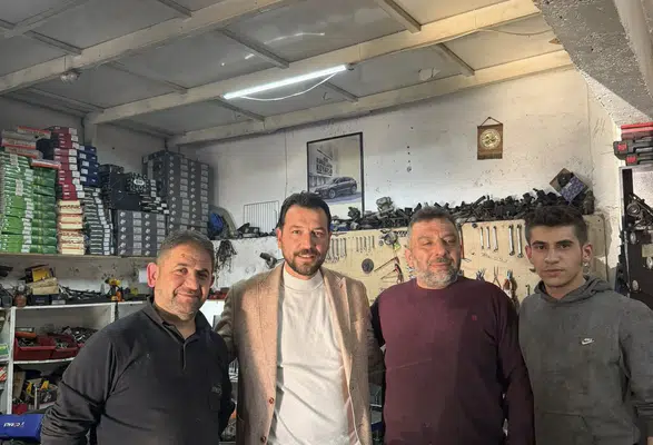 Keleş Esnafla Buluştu