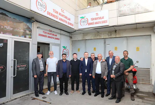 Başkan Sevindi'den Esnaf ve Muhtarlara Yakın Temas