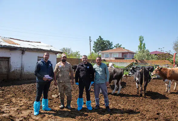 Amasya DSYB’den Üreticilere Sahada Teknik Destek