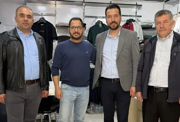 AK Parti Merzifon Heyeti Sahada