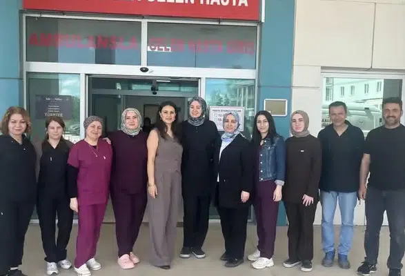 Merzifon Devlet Hastanesi’nde Bayramlaşma Programı Düzenlendi