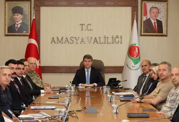 Amasya’da Huzur ve Güvenlik İçin Tam Koordinasyon