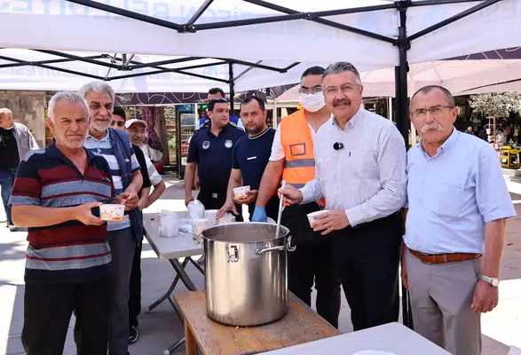 Merzifon'da Aşure Bereketi Yaşandı