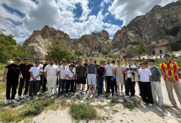 Merzifonlu Gençler Nevşehir'i Keşfetti