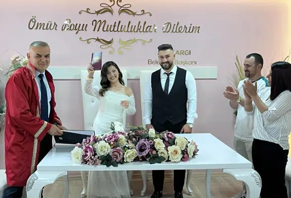 06.06.2026 Tarihi İçin Nikah Yoğunluğu! Merzifon’da 10 Çift “Evet” Dedi