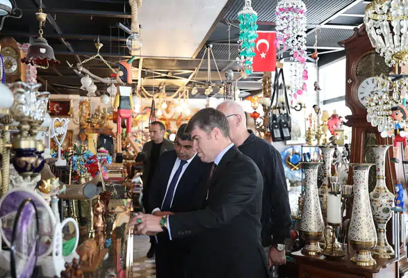 Amasya Protokolü Merzifon’da Antika İnceledi