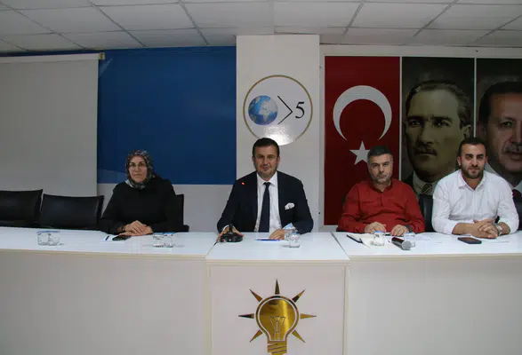 Amasya AK Parti Yönetimi Toplandı