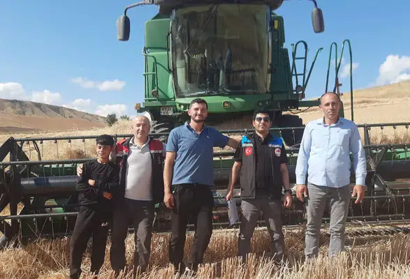 Suluova'da Biçerdöver Denetimleri Aralıksız Sürüyor