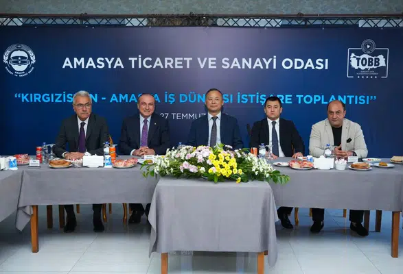 Amasya TSO Kırgızistan ile Ticarette Yeni Sayfa Açtı