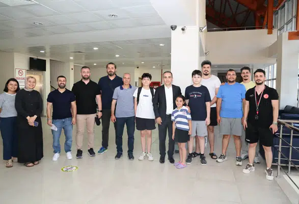 Osman Ercan Sporcularla Bir Araya Geldi