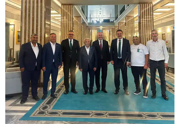 Amasya Heyeti Gazi Mecliste Buluştu
