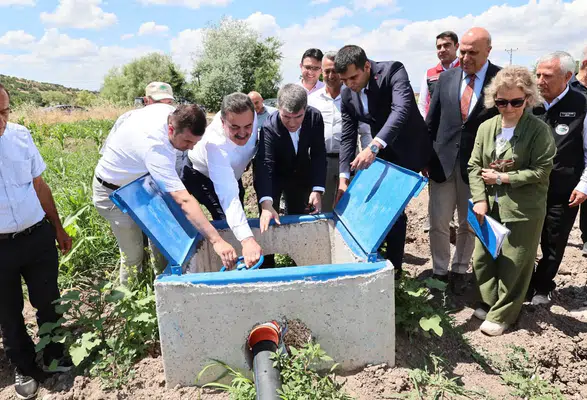Amasya Tarımında Yeni Dönem! 221 Hektar Modern Sulamaya Kavuştu