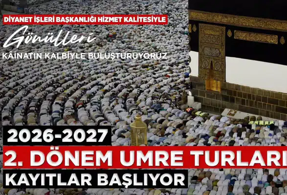 Amasya’da 2. Dönem Umre Turları Başlıyor