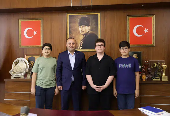 Amasya’nın LGS Şampiyonları Belediyede!