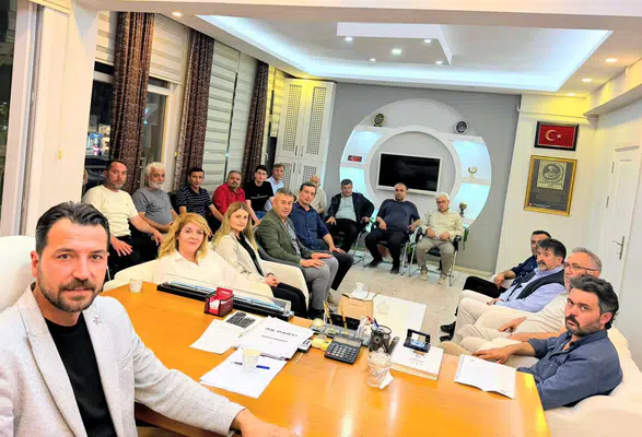 AK Parti Merzifon Yönetimi Toplandı