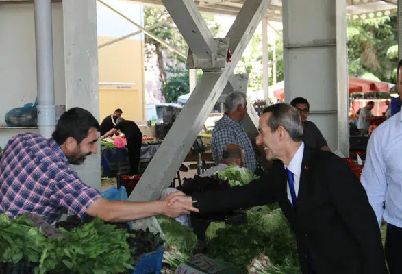 Amasya'da AK Parti Heyeti Sahadaydı