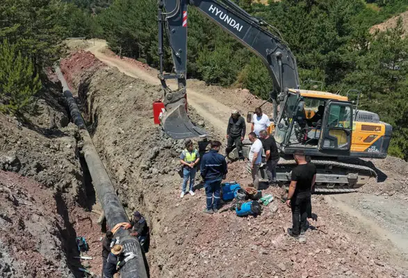Amasya'da İçme Suyu Hattı Yenileniyor!