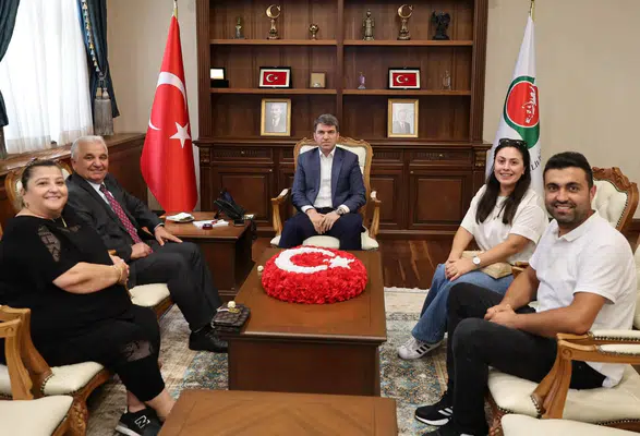 Amasya Valiliğinde İş ve Spor Zirvesi