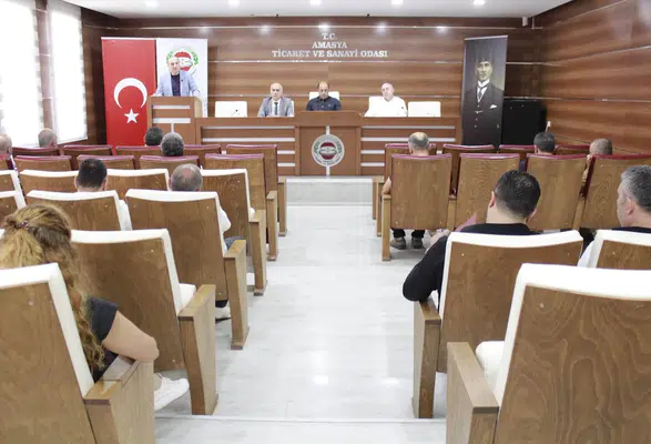 Amasya TSO’da Yoğun Mesai