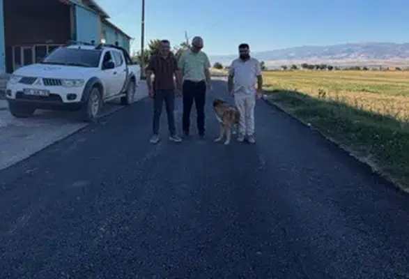 Amasya’da 5 Köyün Yolu Yenilendi