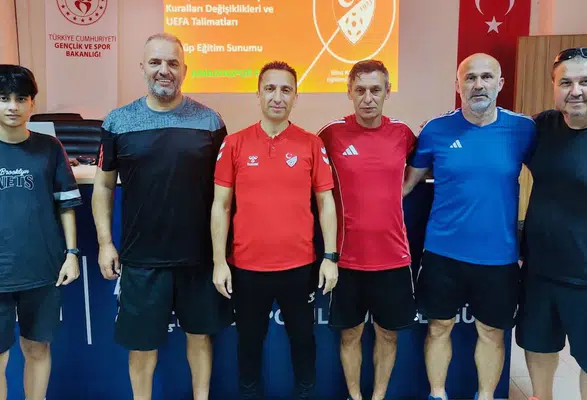 Amasyaspor’da VAR ve Yeni Kural Eğitimi