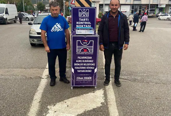 Hamamözü’nde Vatandaşın Alışverişine “Tartı” Güvencesi