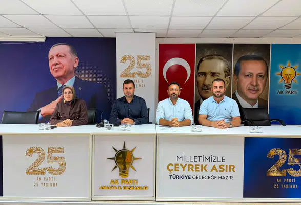 AK Parti Amasya İl Yönetim Kurulu Toplandı