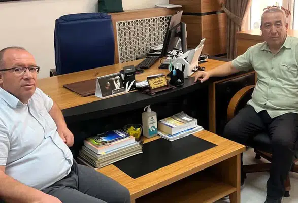 Güley’den Tapu Müdürü Önder Aral’a Hayırlı Olsun Ziyareti