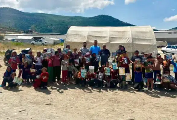 Amasya’da Çadırkentte Gönüllere Dokundular!