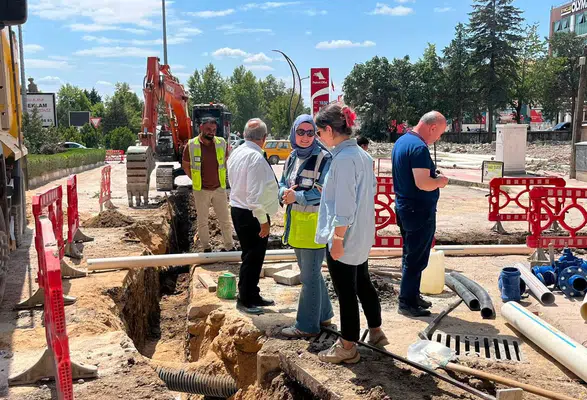 Merzifon’da Su İçin Dört Koldan Çalışma!