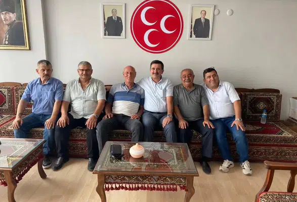 MHP Merzifon’a Ziyaretçi Akını