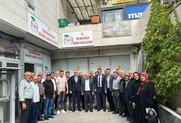 Amasya’da Vekil-Muhtar Buluşması