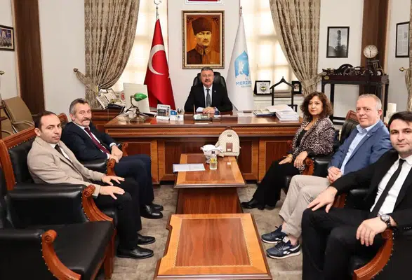 Merzifon Belediyesi’nde İki Önemli Buluşma!