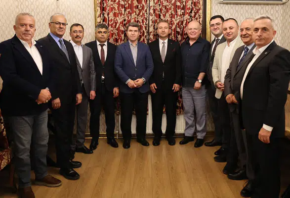Amasya İl Emniyet Müdürü Ayhan Saraç’a Veda Yemeği