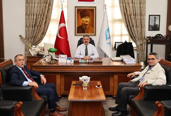 Başkan Kargı Konuklarını Ağırladı