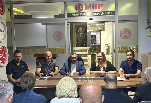 Amasya MHP’de Yönetim Toplandı!