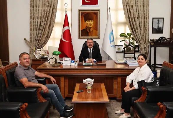 Başkan Alp Kargı’nın Yoğun Ziyaret Trafiği
