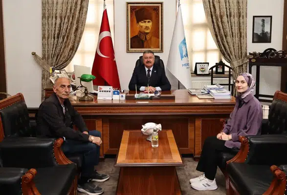 Başkan Kargı Misafirlerini Ağırladı