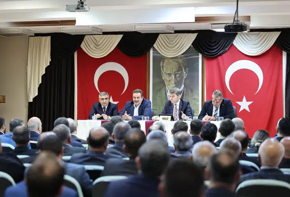 Merzifon’da Muhtarlar Toplantısı Gerçekleştirildi