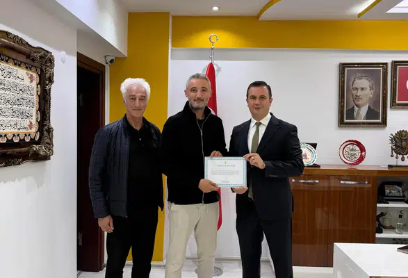 Başkan Uzun Konuklarını Ağırladı