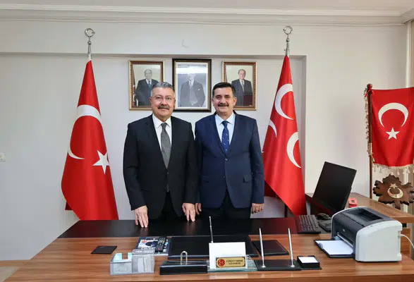 Başkan Kargı’dan MHP’ye Ziyaret: Yollar Ve Altyapı Masada