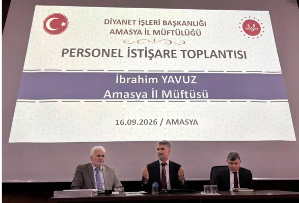 Amasya Müftülüğünde Hem İstişare Hem Takdir!