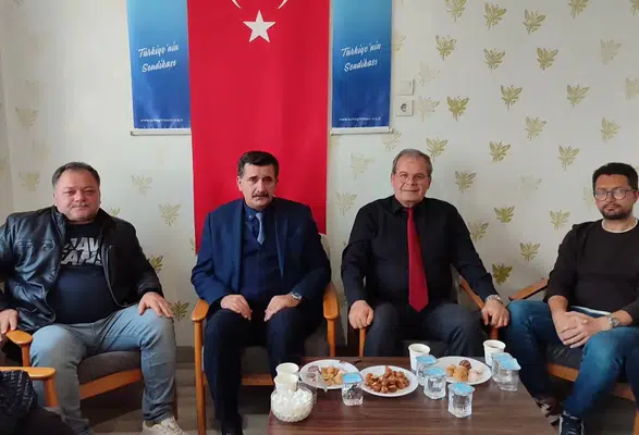 MHP Merzifon’dan Türk Eğitim-Sen’e Anlamlı Ziyaret