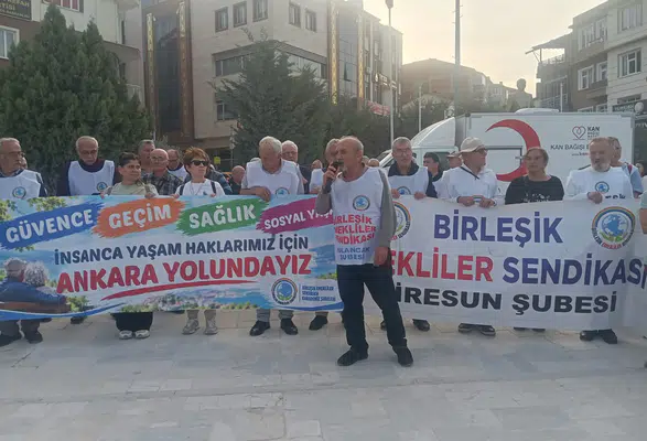 Merzifon’da Emeklilerden 50 Bin TL Maaş Talebi!