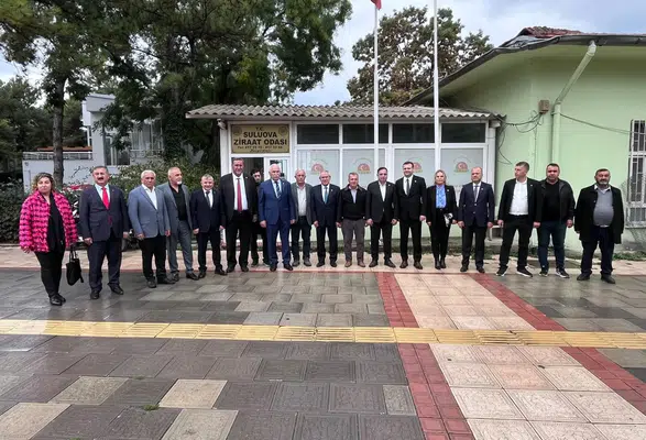 CHP Heyeti Suluova’da Çiftçinin Gündemini Dinledi