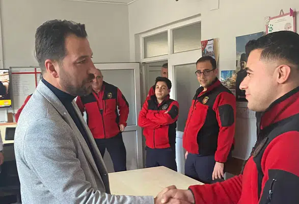 Keleş’ten Kahraman İtfaiyecilere Teşekkür