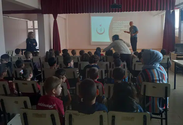Amasya’da Miniklere Sağlıklı Yaşam Dersi!