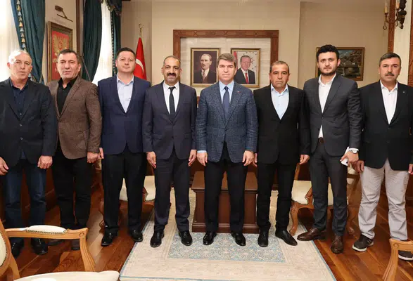 Amasya’da Derneklerden Vali Bakan’a Ziyaret