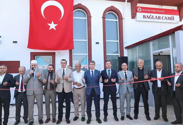 Suluova’da Bağlar Camii Törenle İbadete Açıldı!