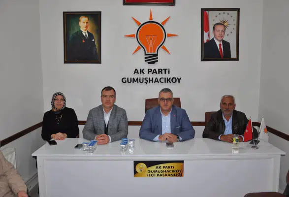 AK Parti’den Gümüşhacıköy’de Yoğun Mesai